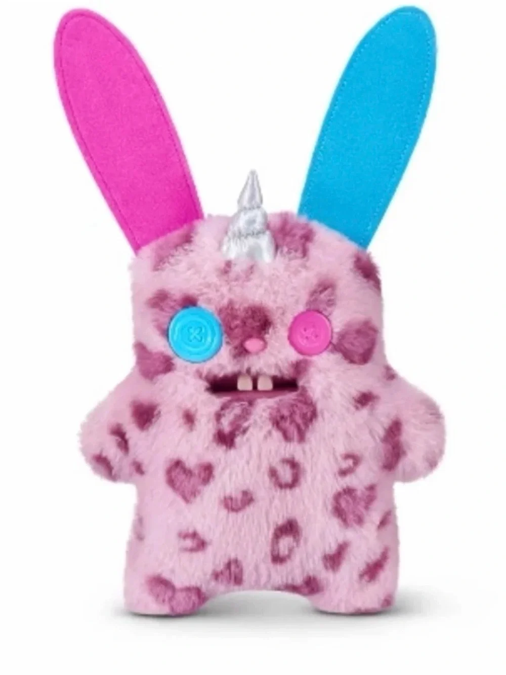 Complete Set of 6 Zuru Fuggler Fugglecorns Funny Ugly Monster Plush Toys